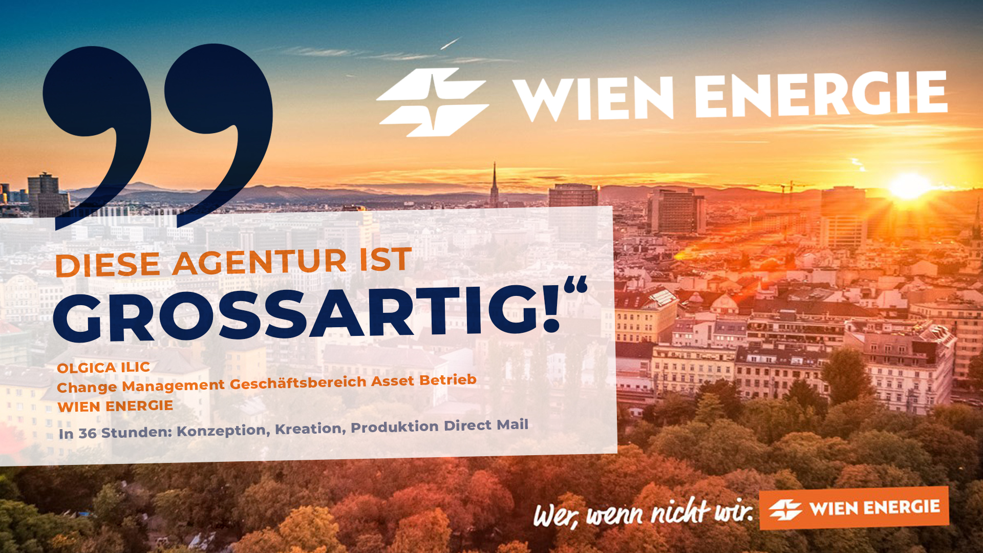 Werbeagentur Wien ideas4you: Wien Energie Direct Mail