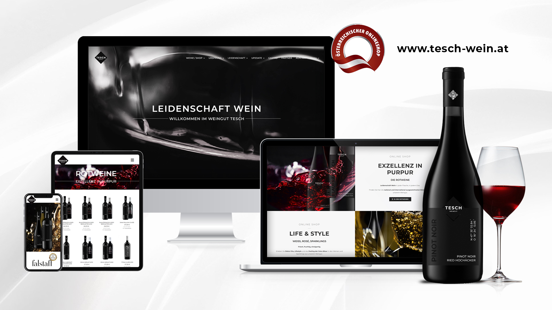 Werbeagentur Wien ideas4you: Weingut Tesch