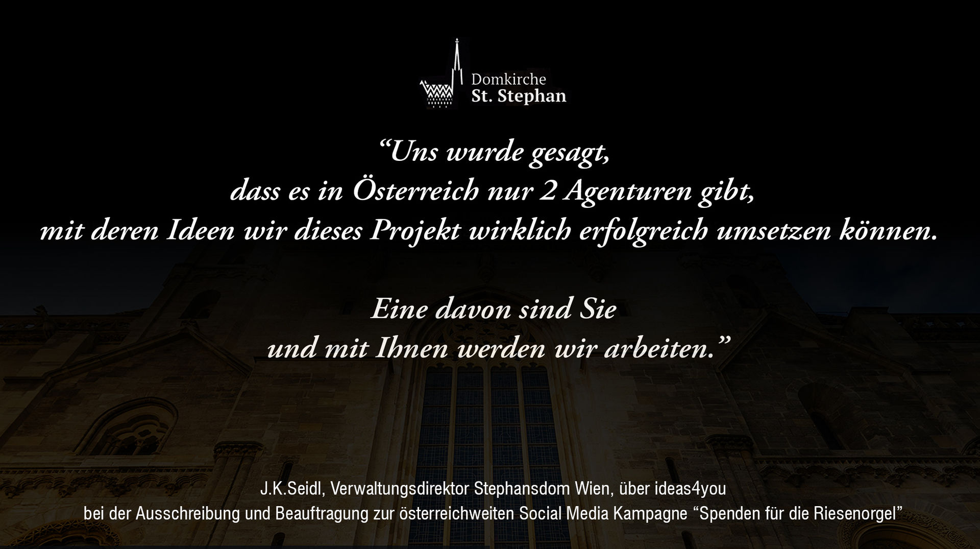 Werbeagentur Wien ideas4you St Stefan Werbeagentur Wien ideas4you